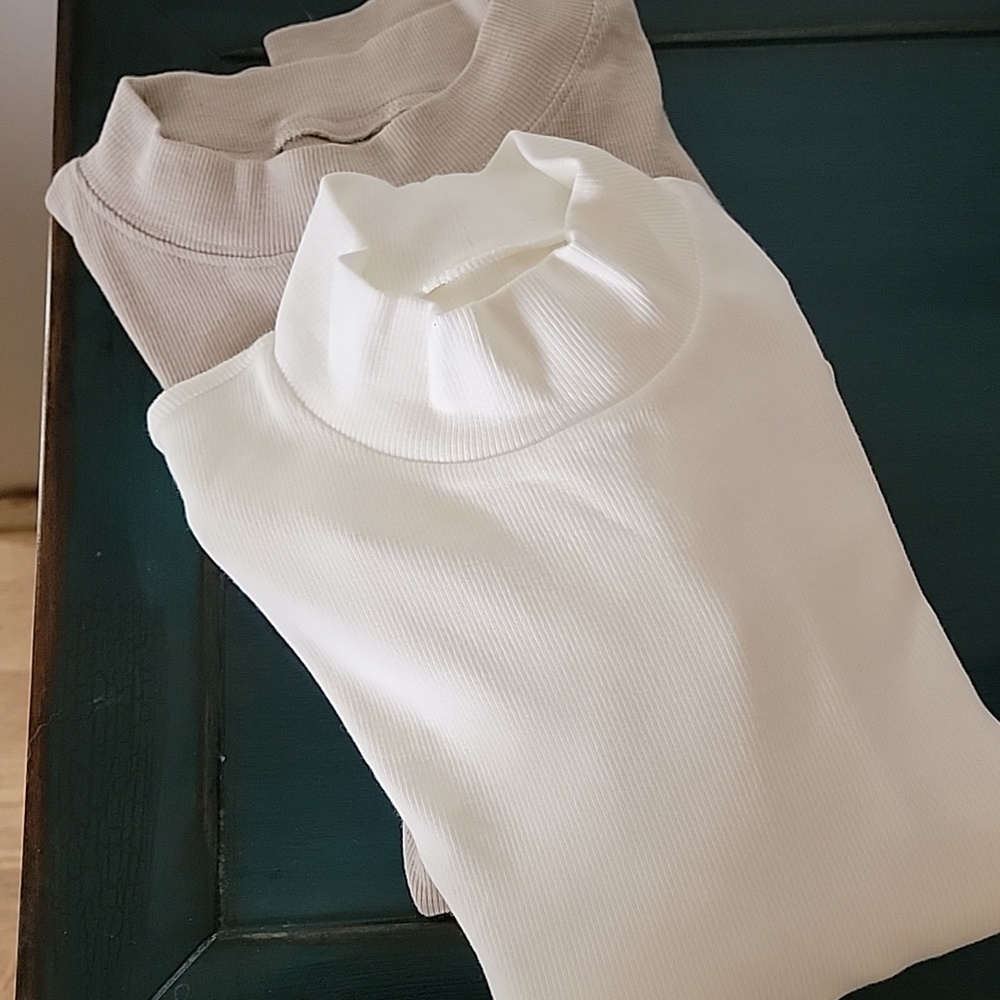 BUNDLE/2-GAP/RIB-TEES/LG./NEW